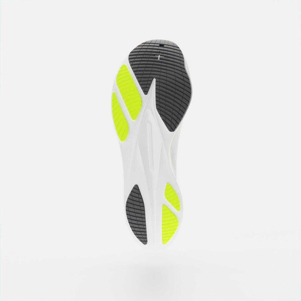 Vīriešu skriešanas apavi “Kiprun KD900 Light”, balti/dzelteni