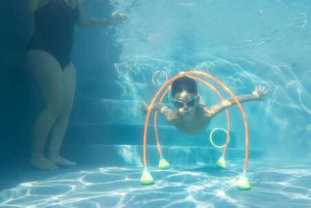Mainan Berenang Anak Lintasan Bawah Air AQUAWAY 150 cm - Isi 2
