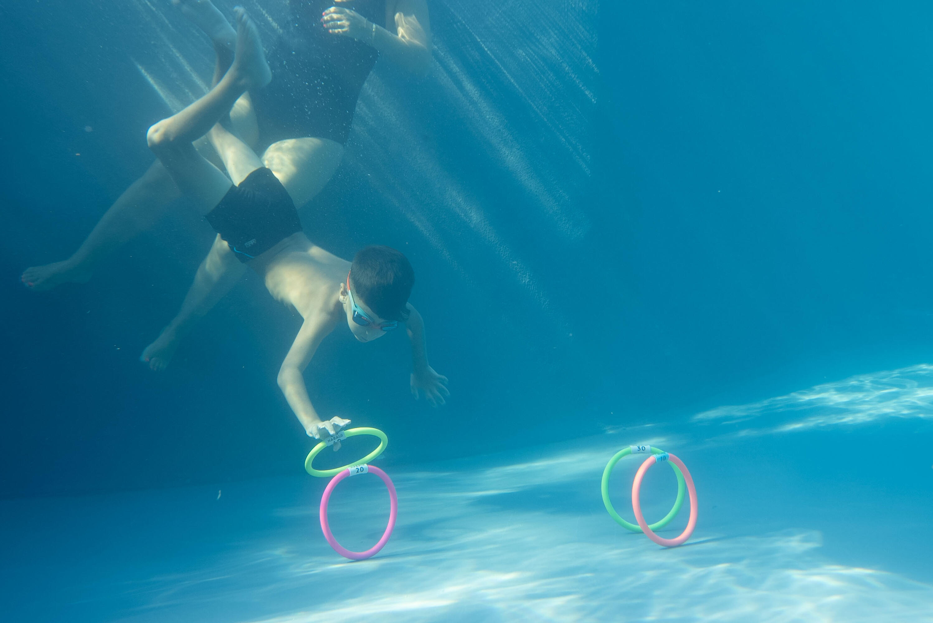Ensemble anneaux aquatiques lestés - Heavy Rings - NABAIJI