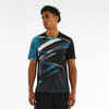 Herren Tischtennis T-Shirt TTP560 schwarz/blau