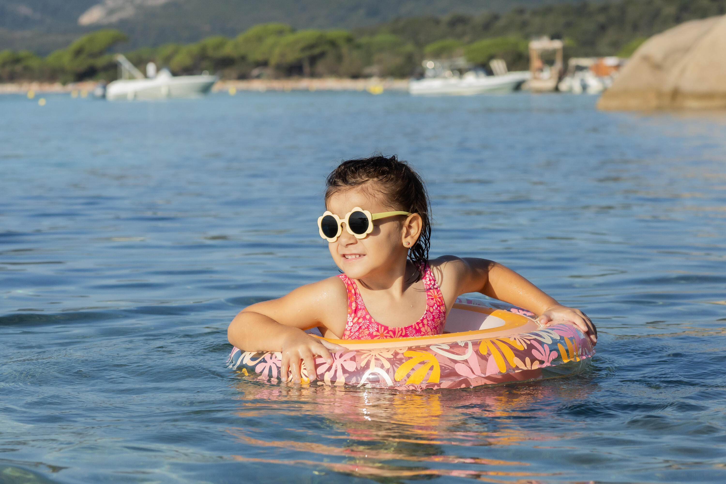Bouée de piscine gonflable 65 cm enfant 7/8