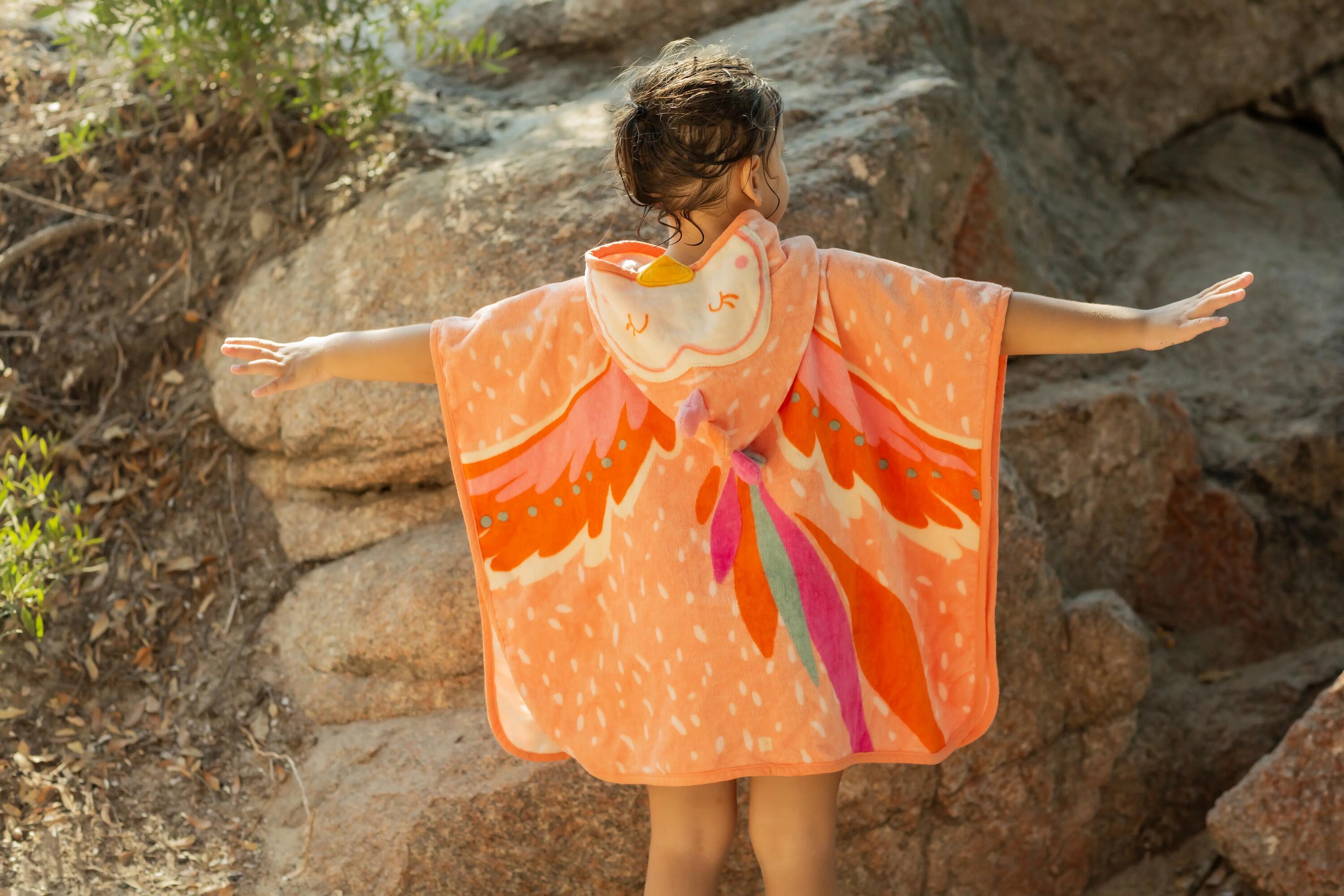 Baby cotton changing poncho - Parrot 13/15
