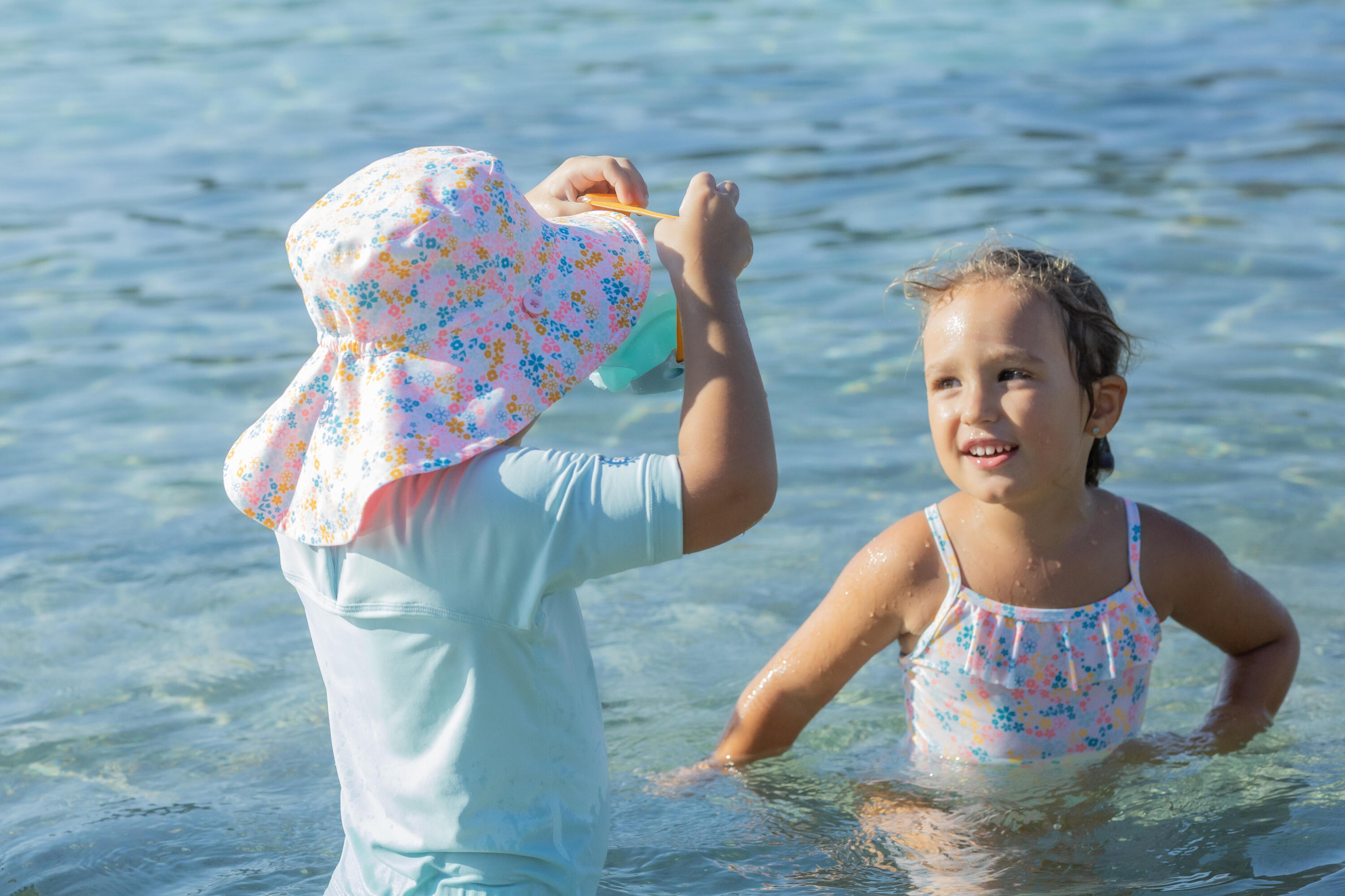 Maillot dermoprotecteur à manches courtes bébé Âge 12 mois-5 ans 5/6