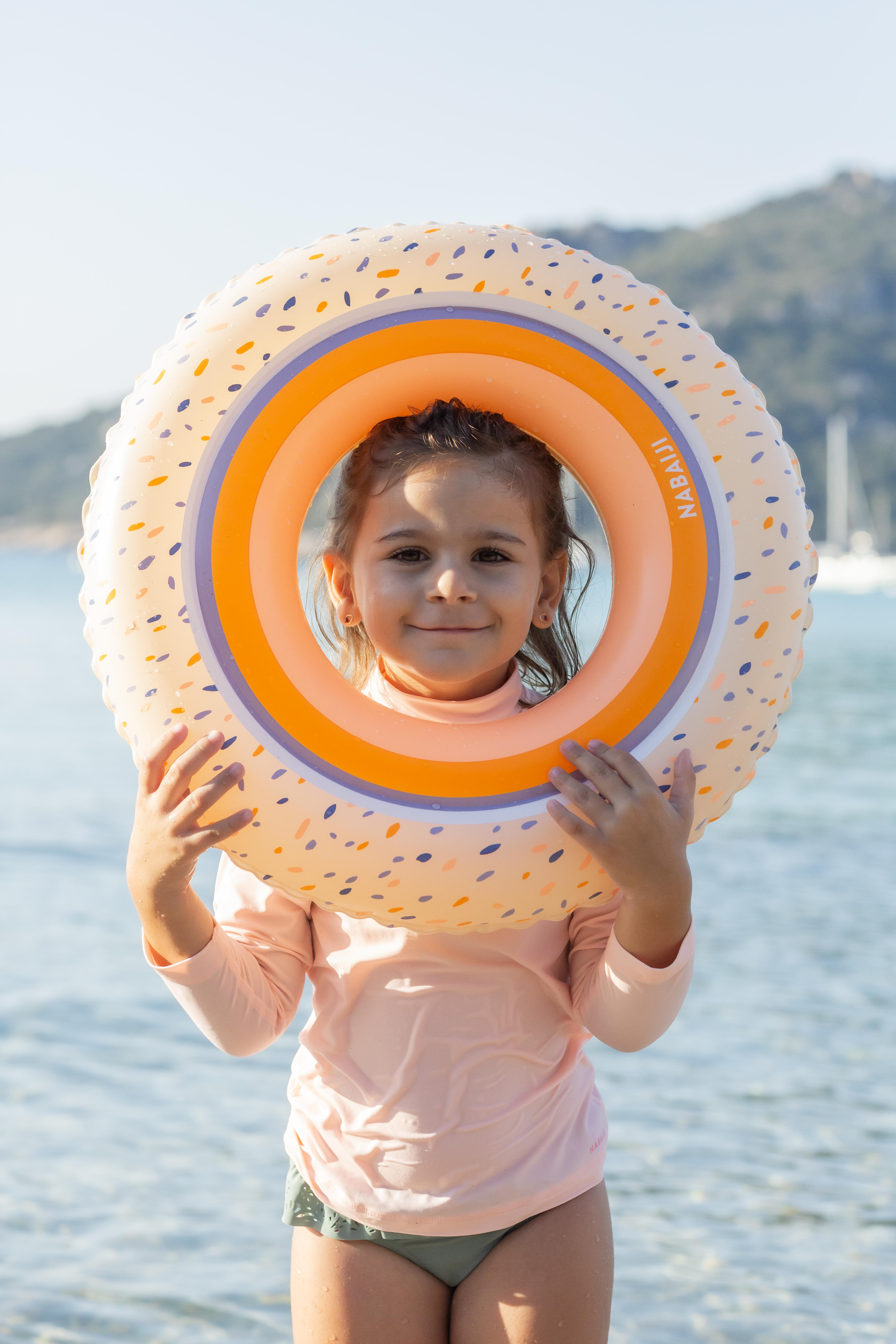 Maillot dermoprotecteur à manches longues bébé Âge 6 mois-5 ans - NABAIJI