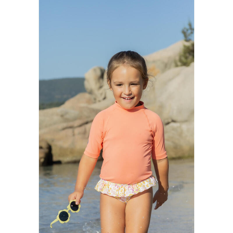 Tricou anti-UV, UPF50+, UV>95% Corai Bebe
