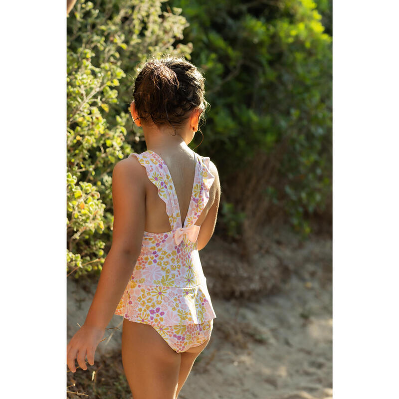 Badeanzug Baby Mädchen Röckchen - Pantai gelb 