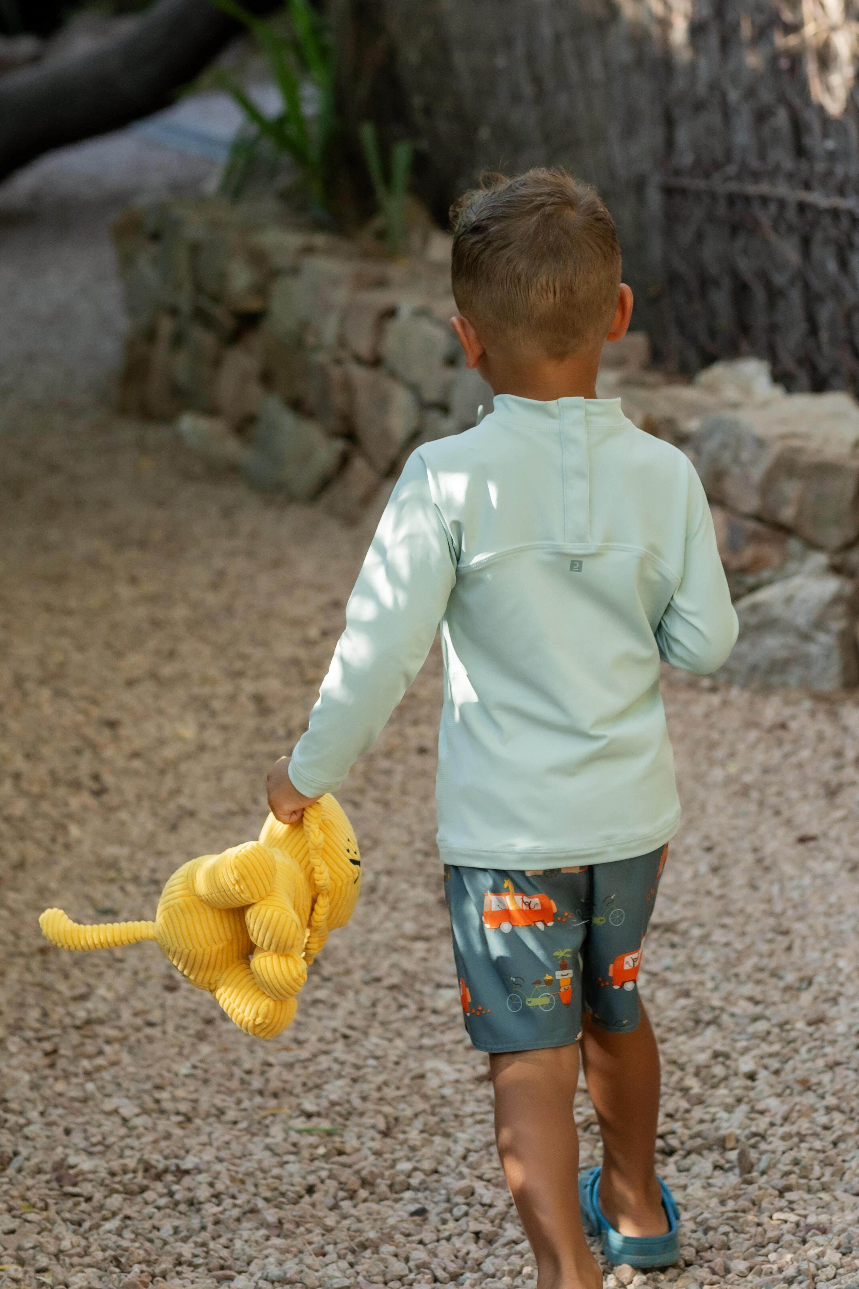 Short De Bain Bébé / Enfant Vert foncé Imprimé Van 5/7