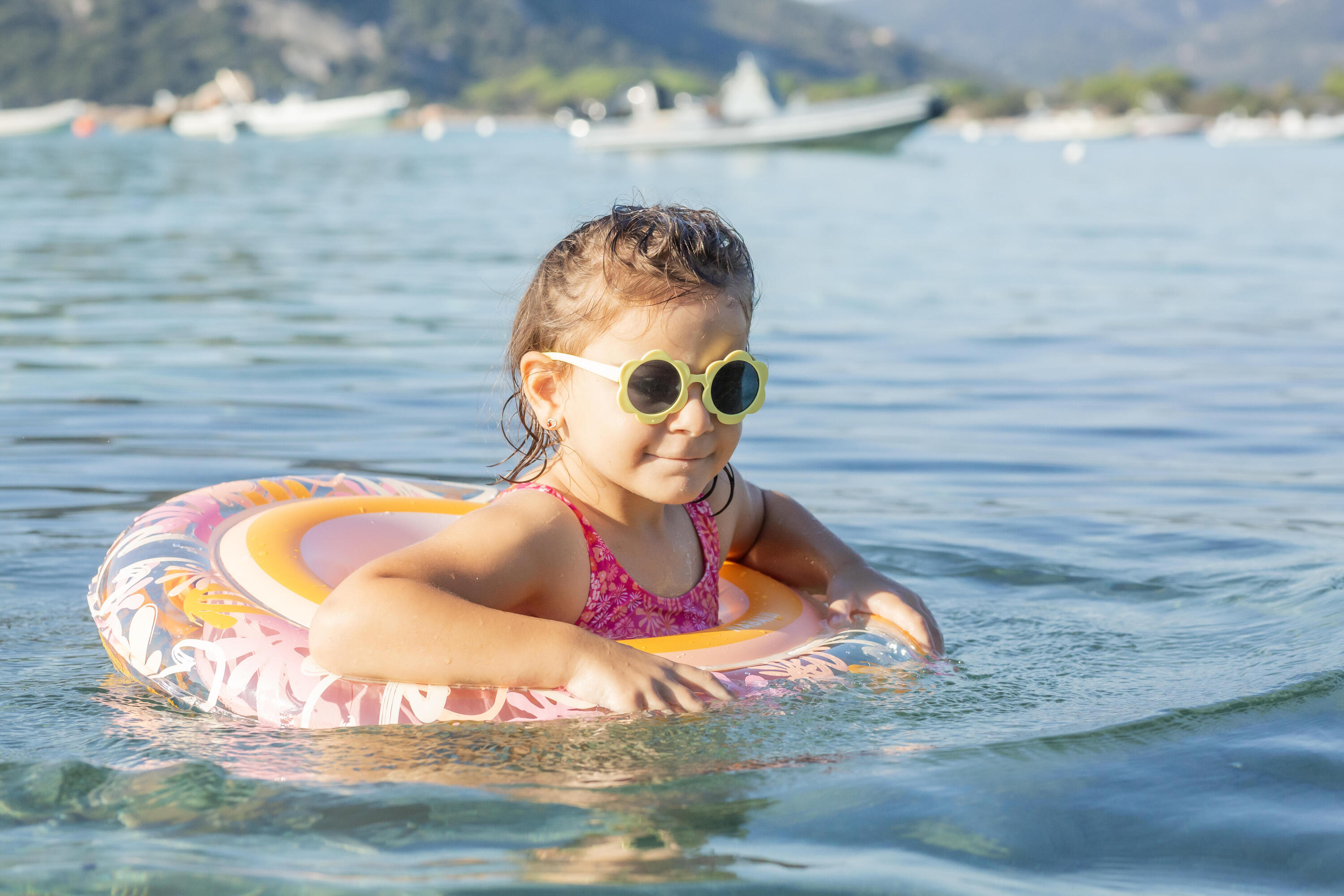 Bouée de piscine gonflable 65 cm enfant 8/8