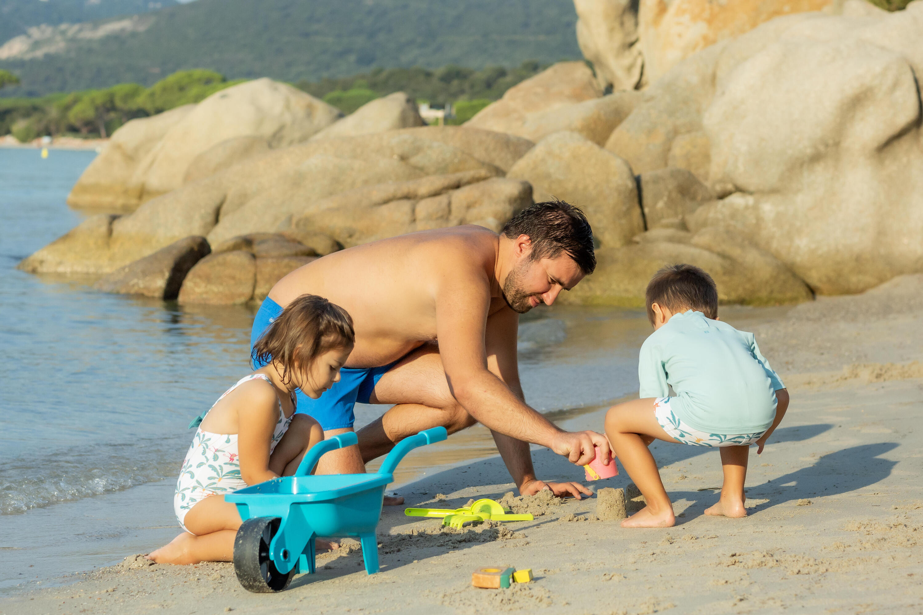 Maillot dermoprotecteur à manches courtes bébé Âge 12 mois-5 ans 4/6