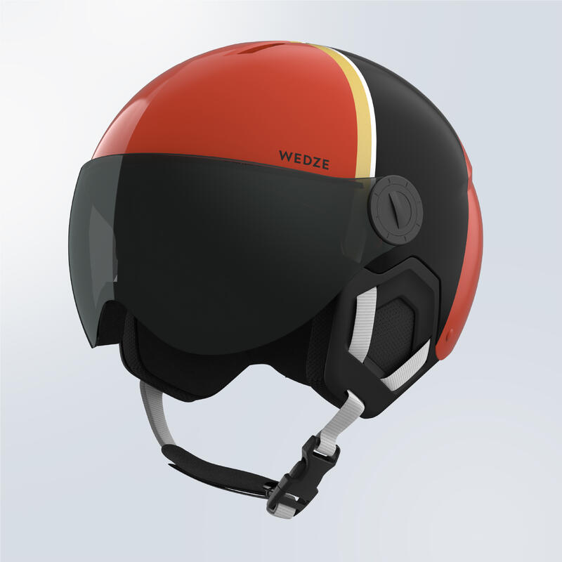 Casco esquí y snowboard con visera Niños Wedze H-KID 550