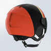 CHILDREN'S H-KID 550 SKI HELMET WITH VISOR Red and black