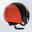 Casco sci visiera bambino 500 rosso e nero