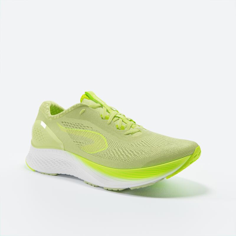 CHAUSSURE DE RUNNING HOMME KIPRUN KS500 2 JAUNE