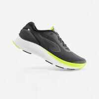 MEN'S KIPRUN KS500 2 RUNNING SHOES - BLACK/YELLOW