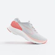 CHAUSSURE DE RUNNING FEMME KIPRUN KS 500 2 GRIS ET CORAIL