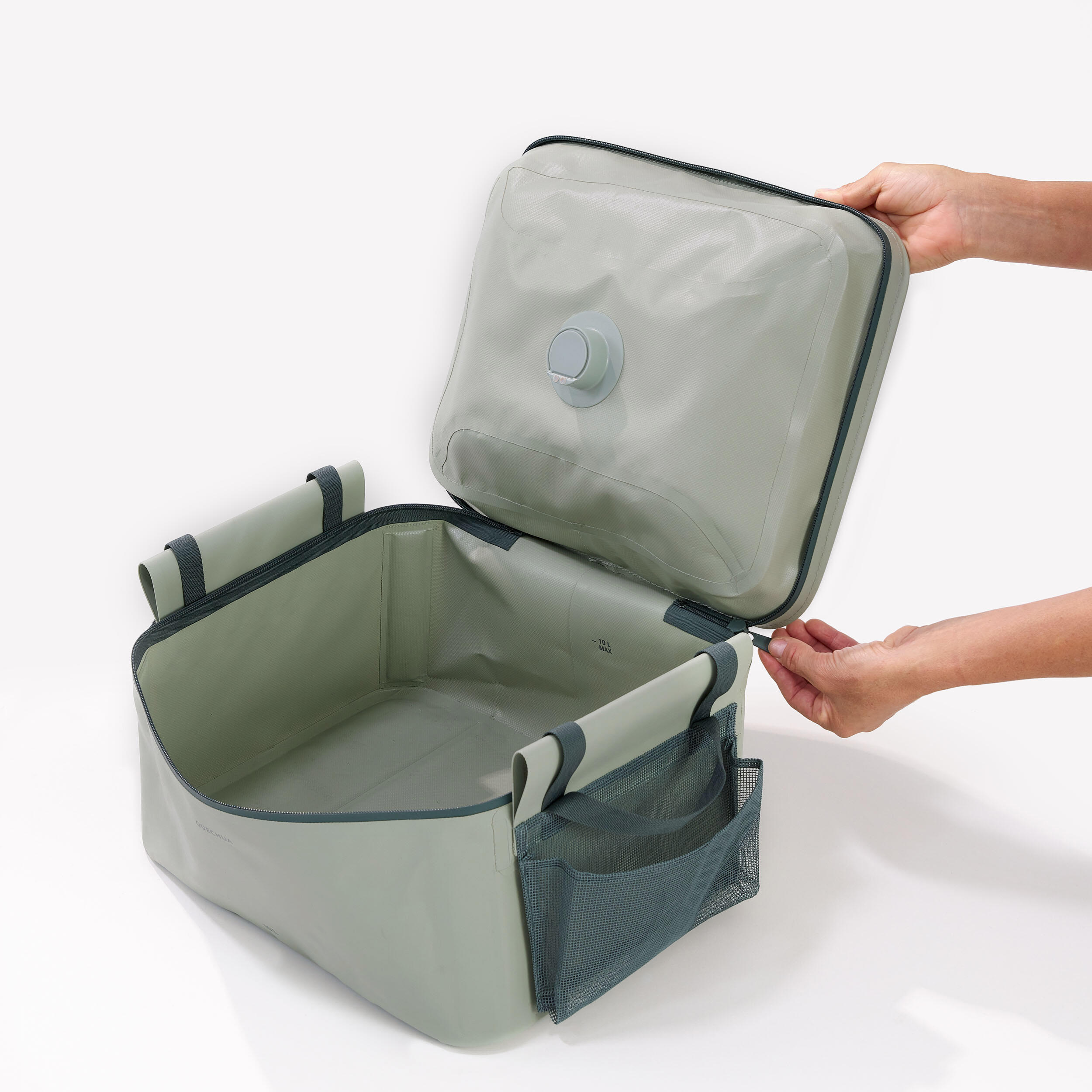 COMPACT SINK 10 L FOR CAMPING - RESERVOIR FOR GREY WATER 9/9