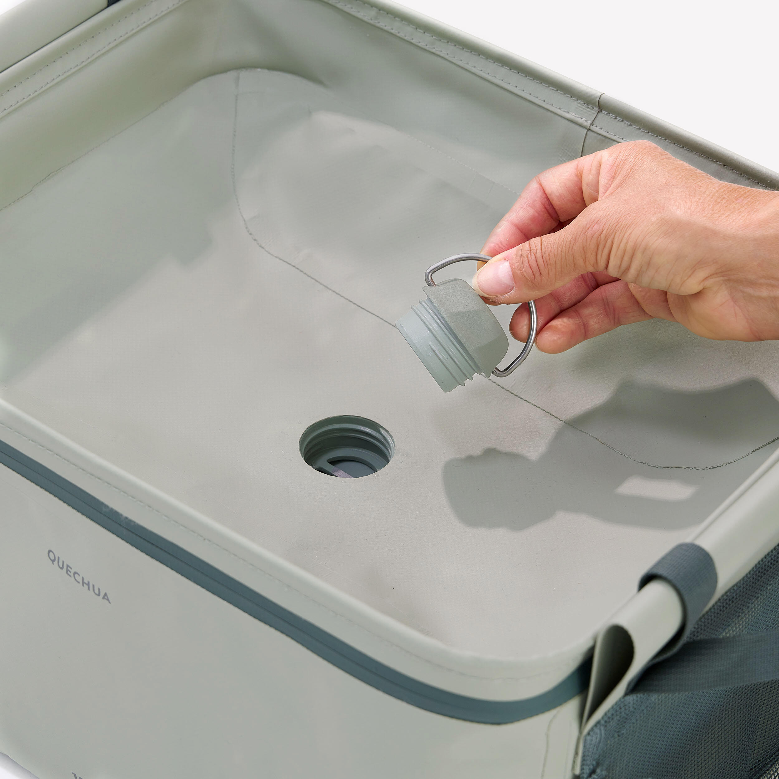 COMPACT SINK 10 L FOR CAMPING - RESERVOIR FOR GREY WATER 6/9