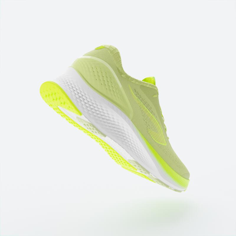 CHAUSSURE DE RUNNING HOMME KIPRUN KS500 2 JAUNE