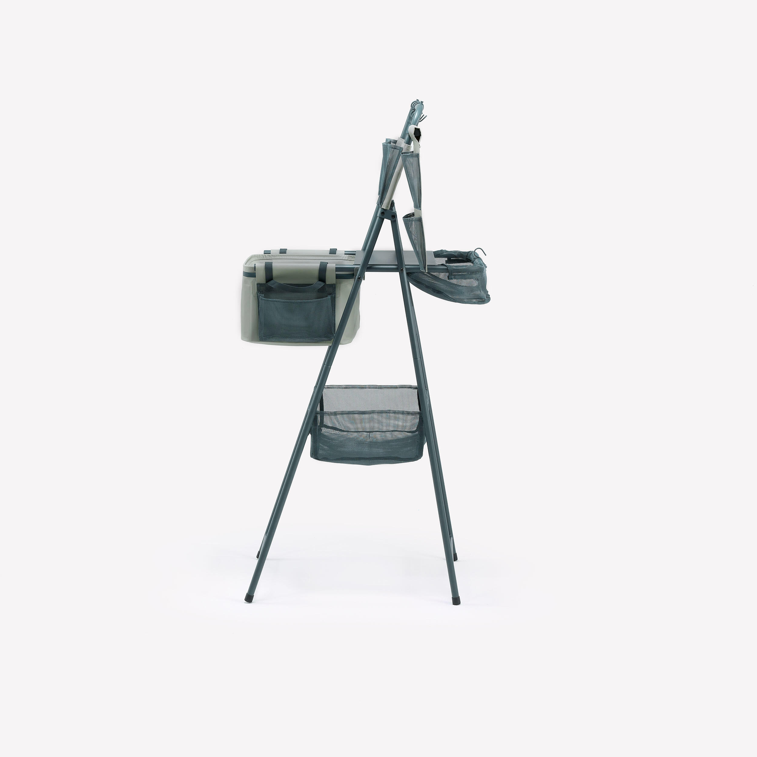 Meuble evier de camping, avec réservoir pour eaux grises et multiples rangements 14/17