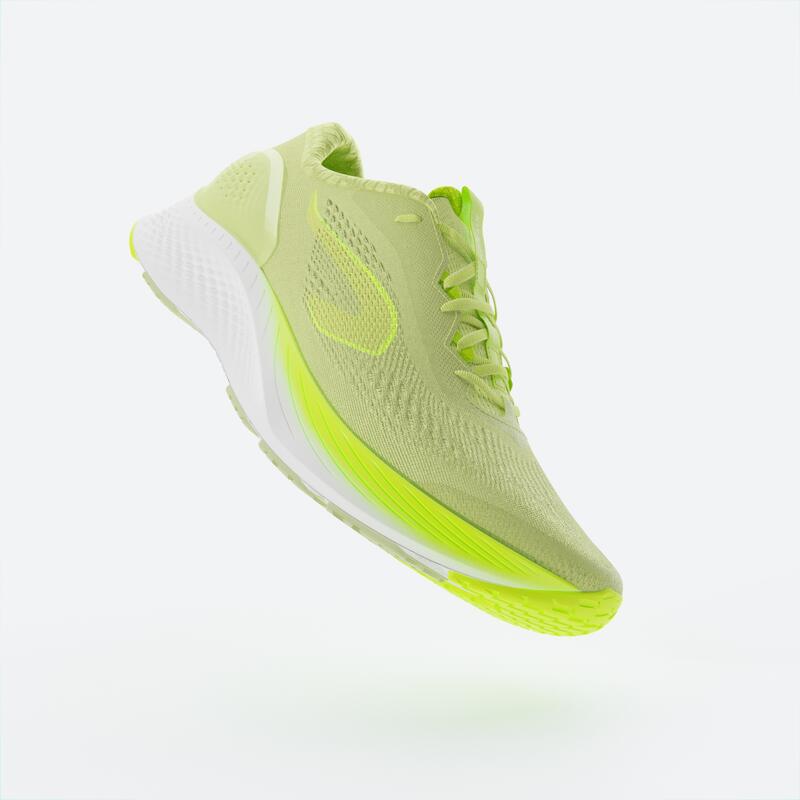 CHAUSSURE DE RUNNING HOMME KIPRUN KS500 2 JAUNE