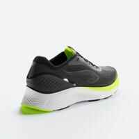 MEN'S KIPRUN KS500 2 RUNNING SHOES - BLACK/YELLOW