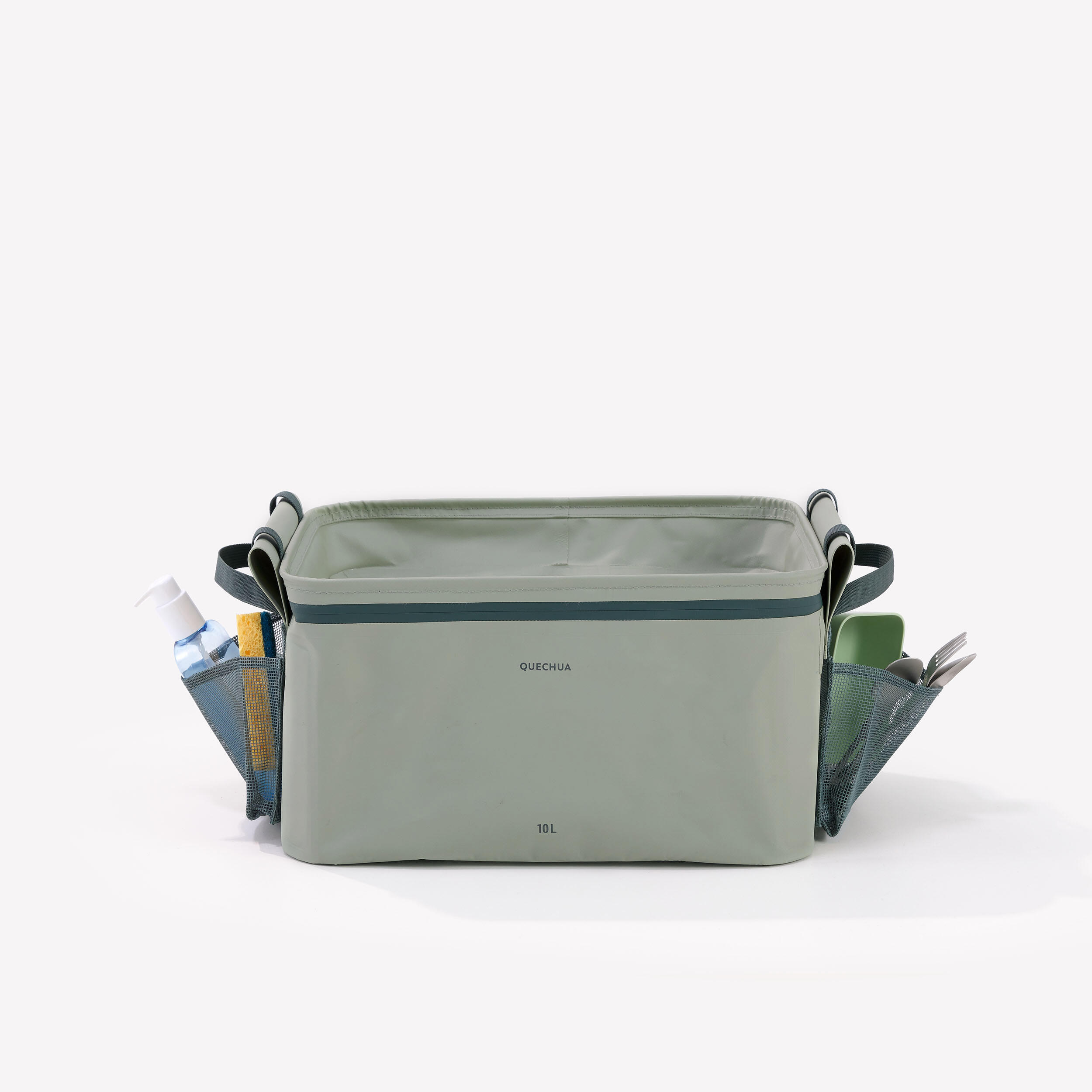 COMPACT SINK 10 L FOR CAMPING - RESERVOIR FOR GREY WATER 3/9