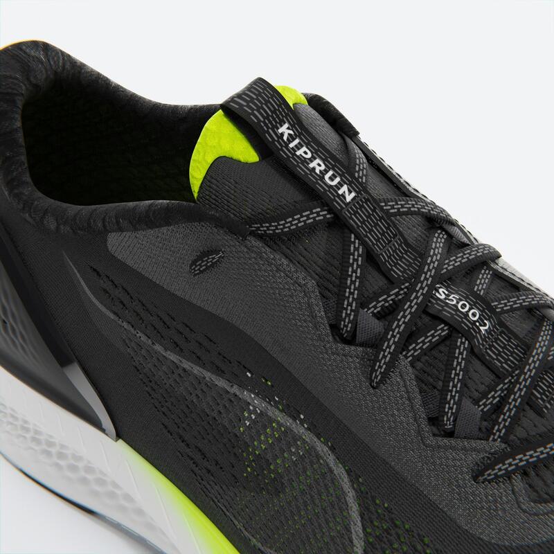 Scarpe running uomo KS 500 2 nero-giallo