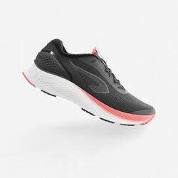 CHAUSSURE DE RUNNING FEMME KIPRUN KS 500 2 GRIS ET CORAIL