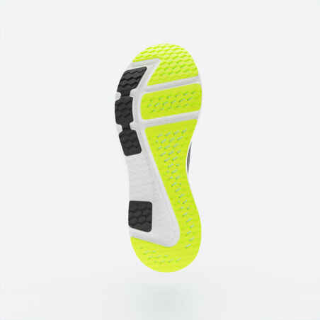 נעלי ריצה לגברים KIPRUN KS500 2 - שחור/צהוב