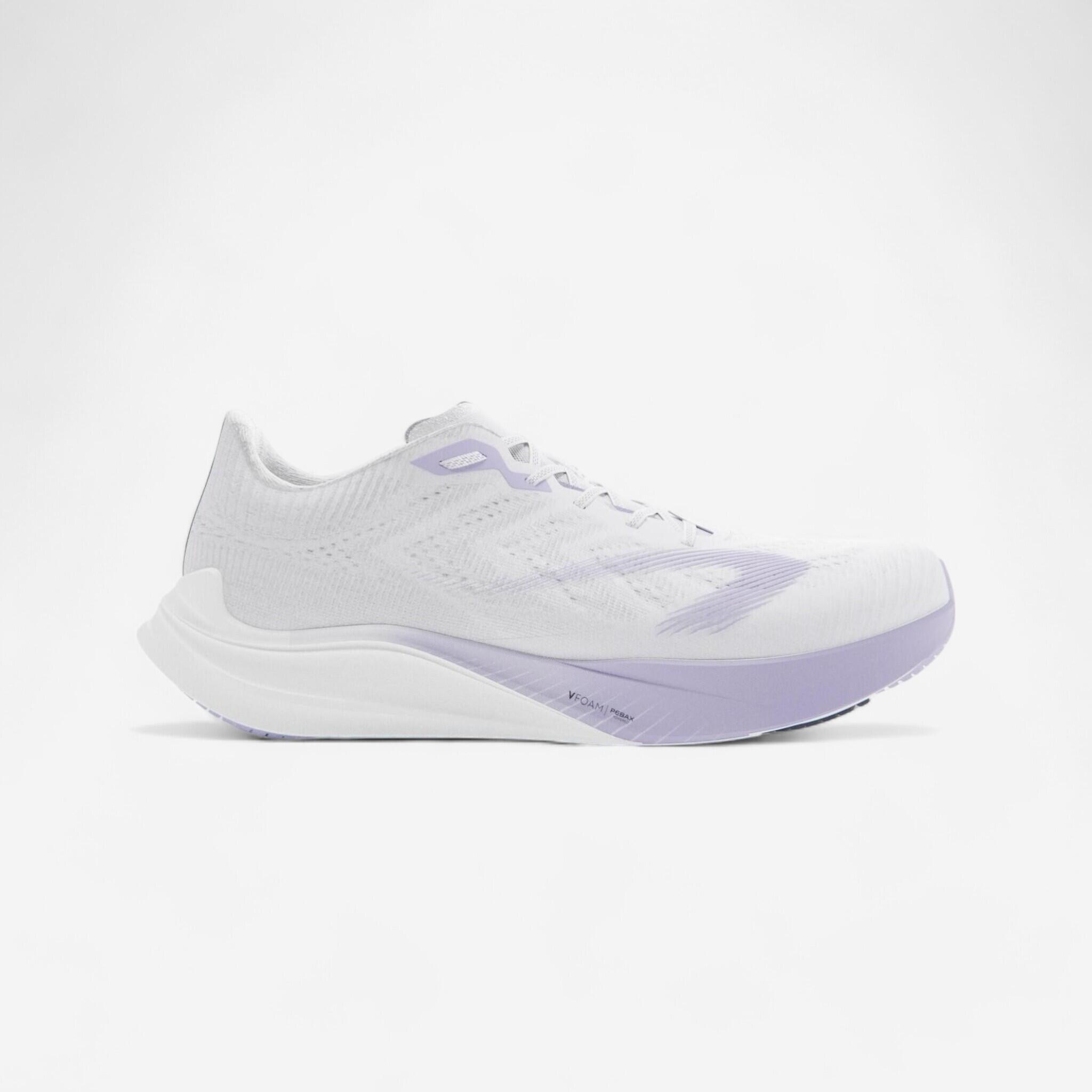 KIPRUN SCARPE DA CORSA DA DONNA KD900 LUCE VIOLA BIANCO