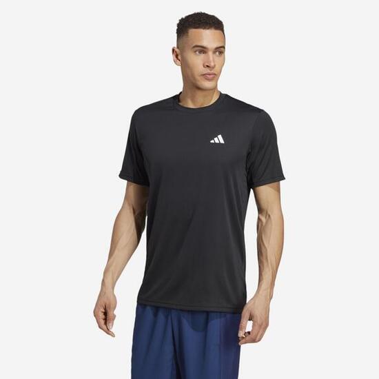 T-SHIRT DE FITNESS CARDIO ADIDAS HOMME NOIR