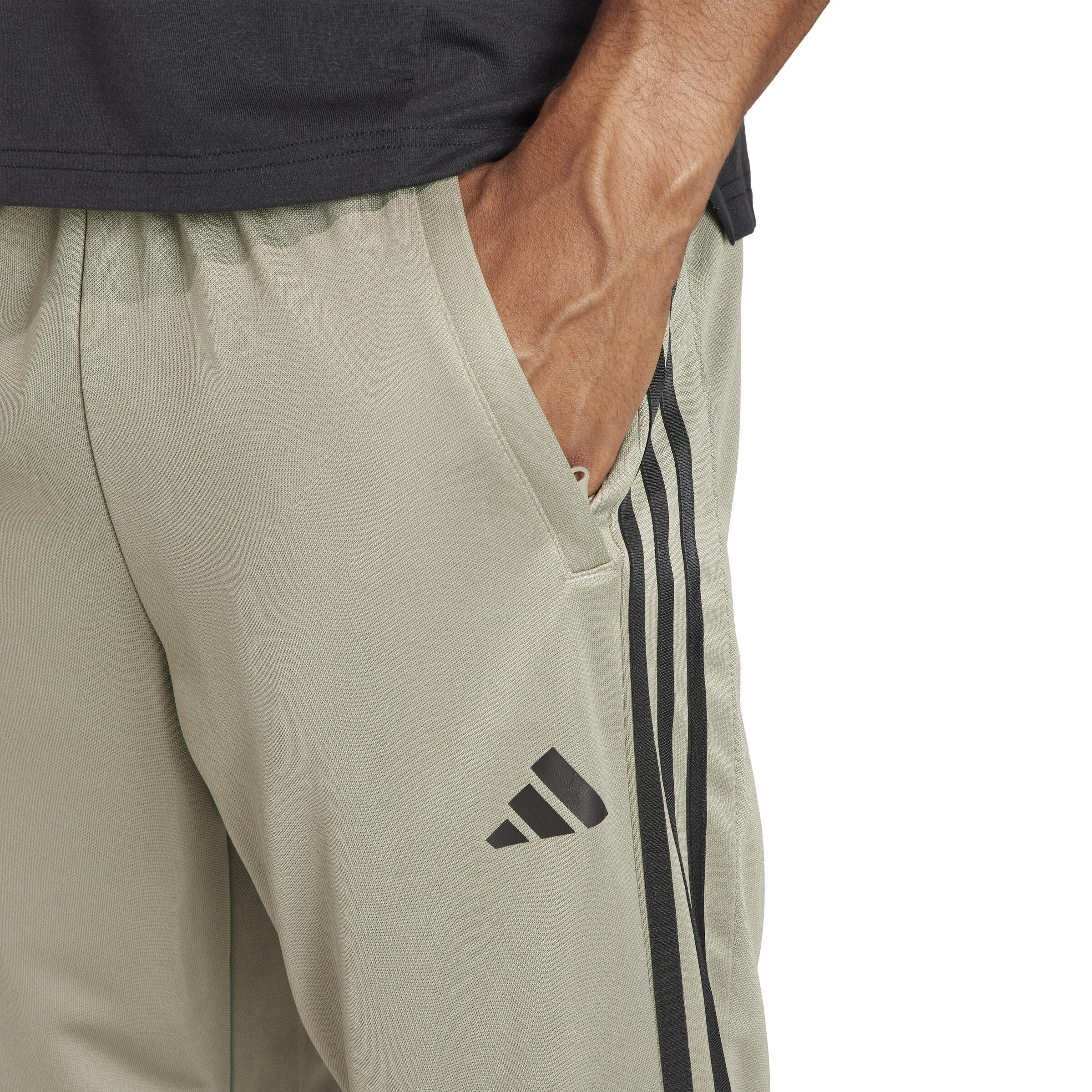 Adidas trainingsbroek Fitness | Grijs groen 4/7