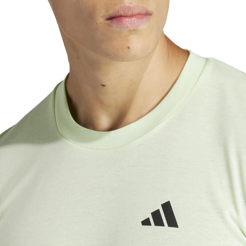 T-SHIRT DE FITNESS CARDIO ADIDAS HOMME VERT