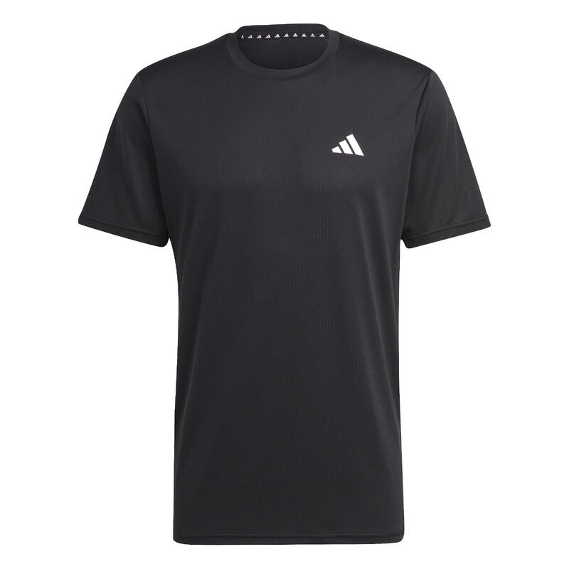 Camiseta Fitness Cardio Adidas Hombre Negro