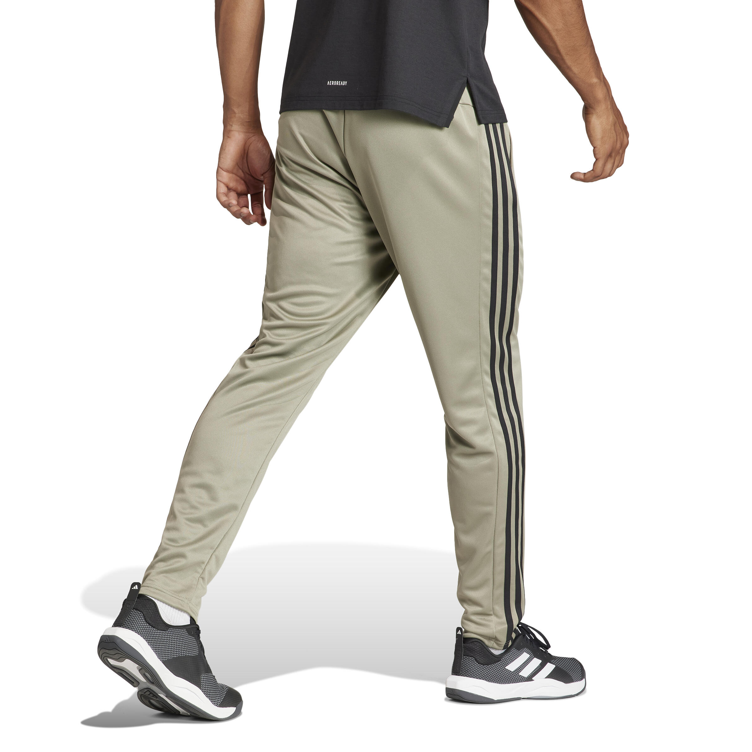 Adidas trainingsbroek Fitness | Grijs groen 2/7