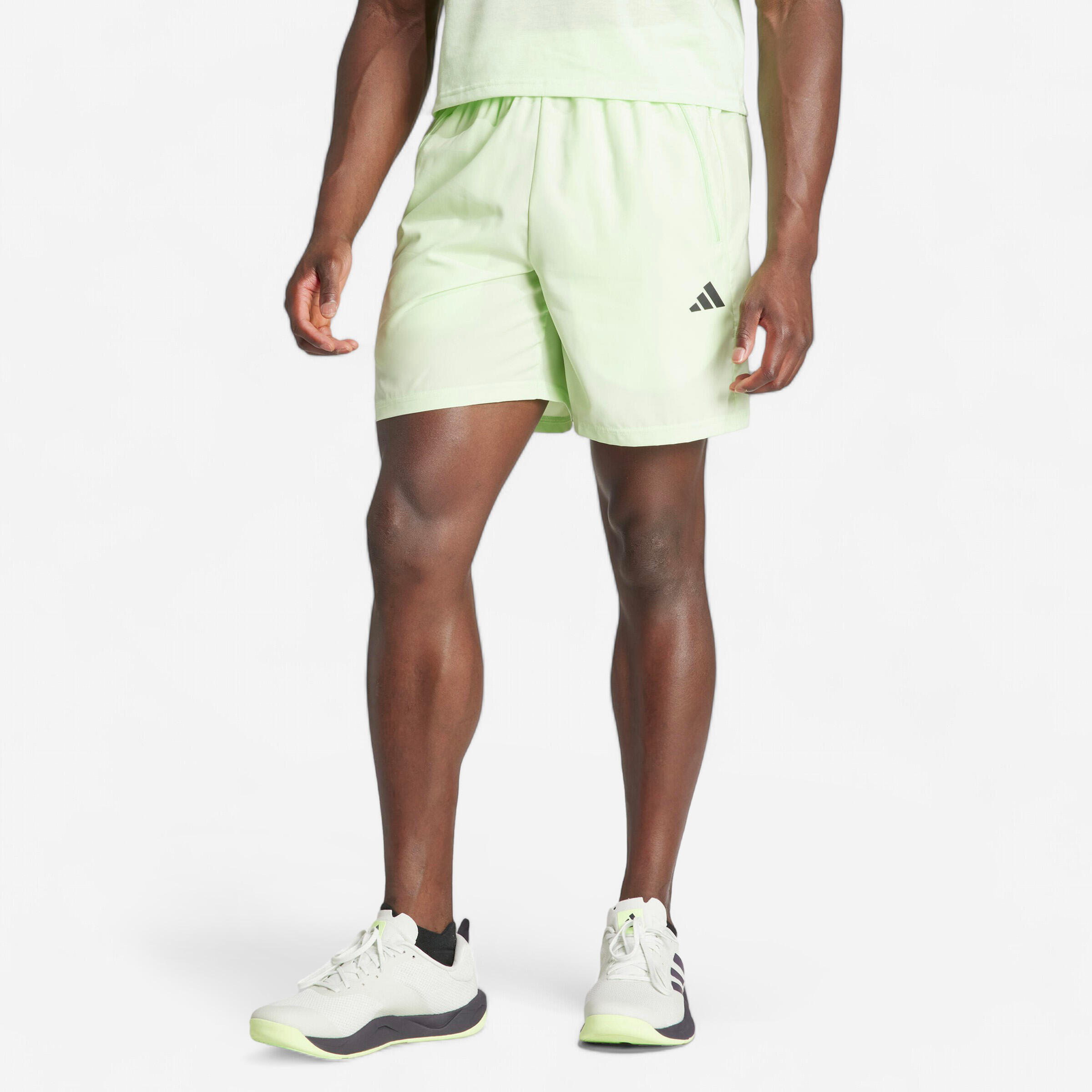 SHORT DE FITNESS CARDIO ADIDAS HOMME VERT - ADIDAS