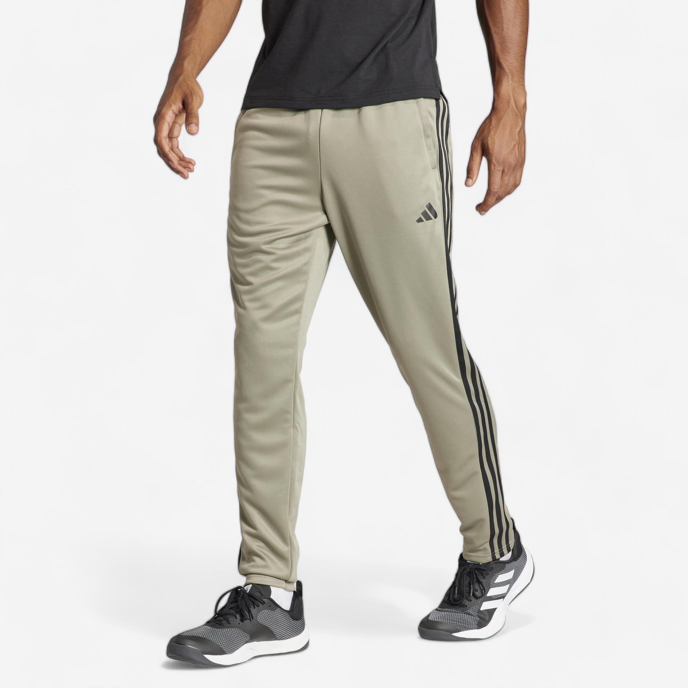 Pantal n Jogger Fitness Cardio Adidas Hombre Gris Plata Decathlon