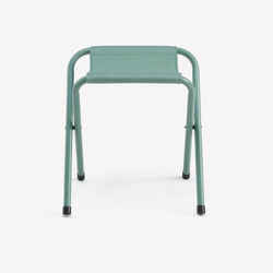 Folding camping stool - green