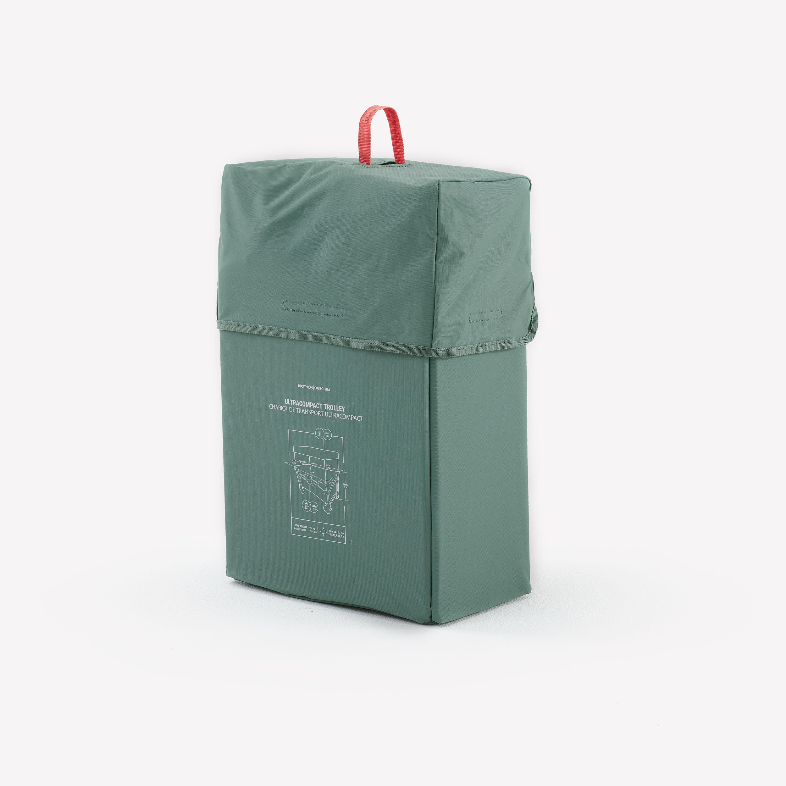 COMPACT TROLLEY FOR TRANSPORTING CAMPING EQUIPMENT - ULTRA-COMPACT TROLLEY 4/9