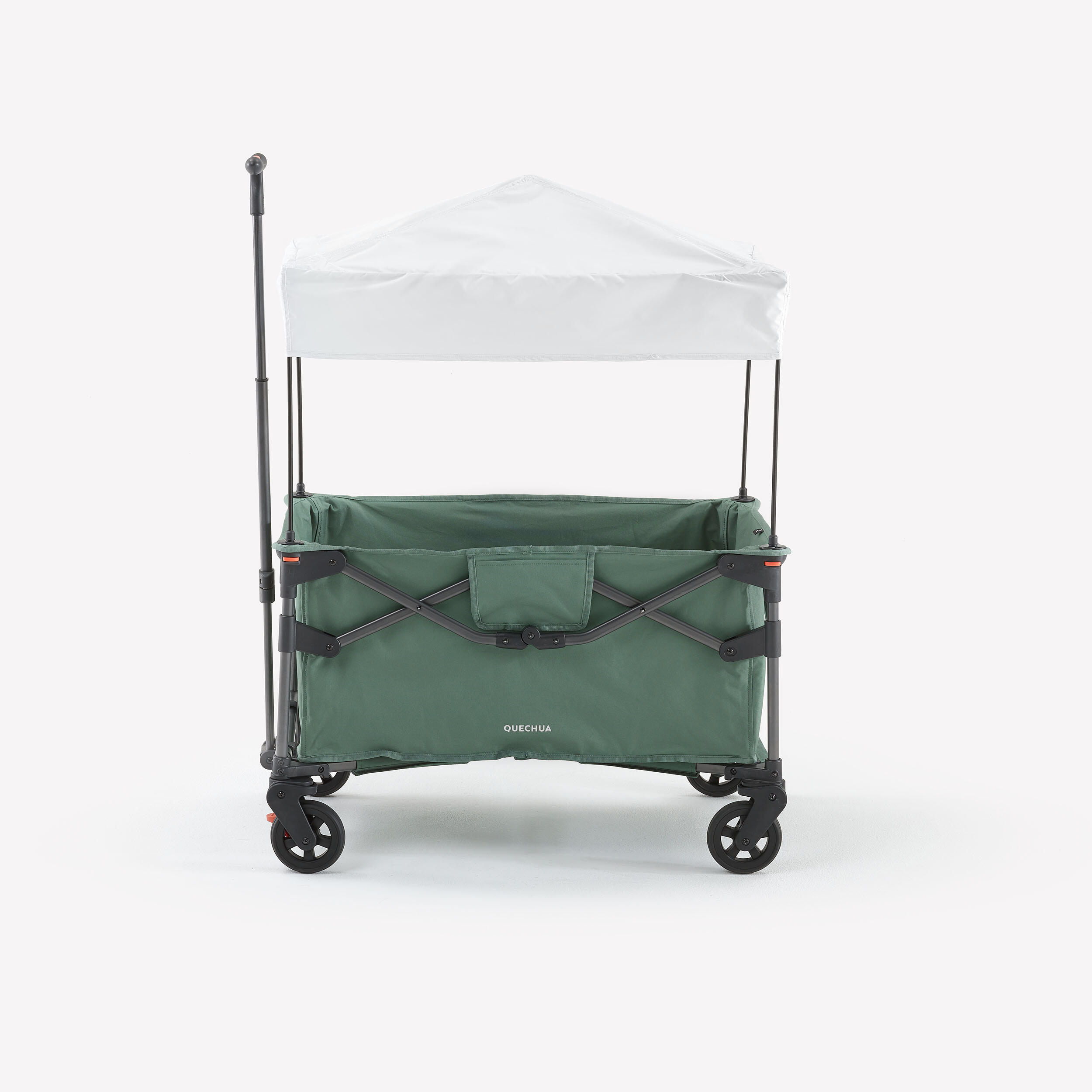 QUECHUA COMPACT TROLLEY FOR TRANSPORTING CAMPING EQUIPMENT - ULTRA-COMPACT TROLLEY