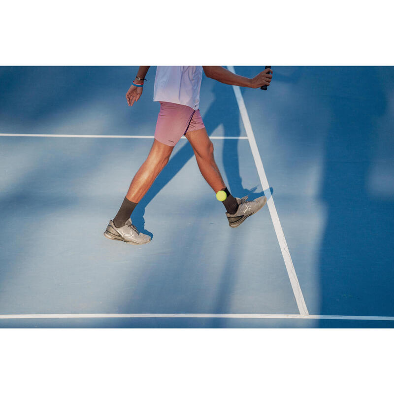 Erkek Kısa Kollu Tenis Tişörtü - Mor - Dry - Gaël Monfils