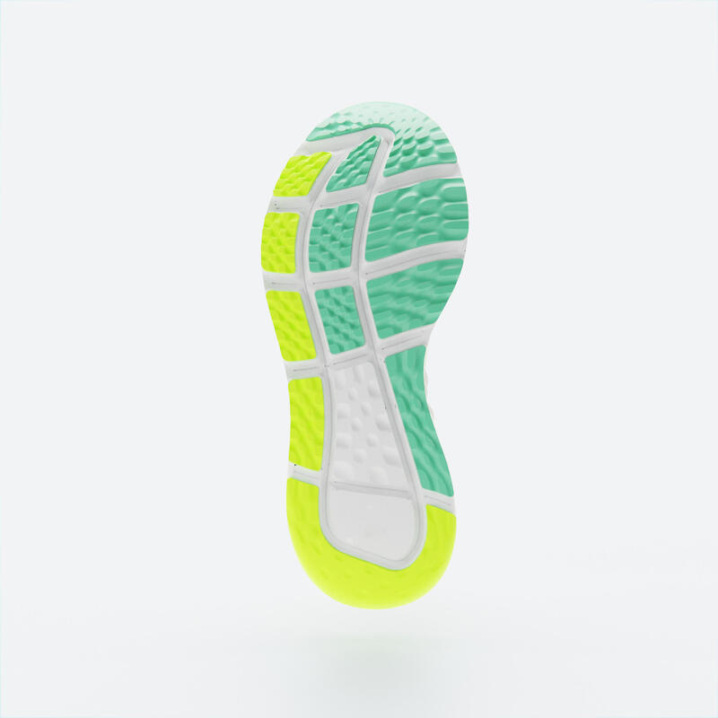 CHAUSSURE DE RUNNING HOMME KIPRUN KS900 2 JAUNE VERT