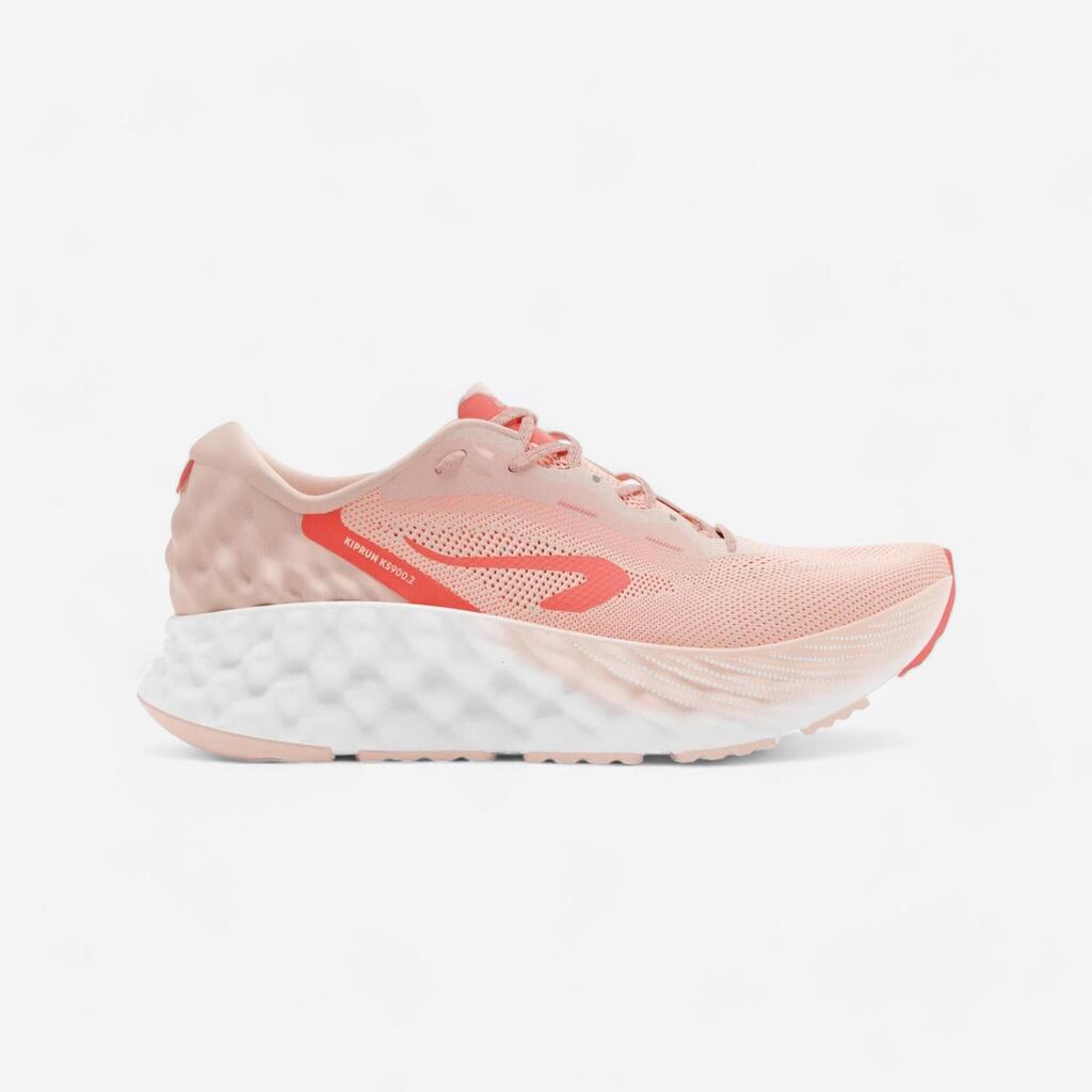 WOMEN'S KIPRUN KS900 2 RUNNING SHOES - WHITE CORAL