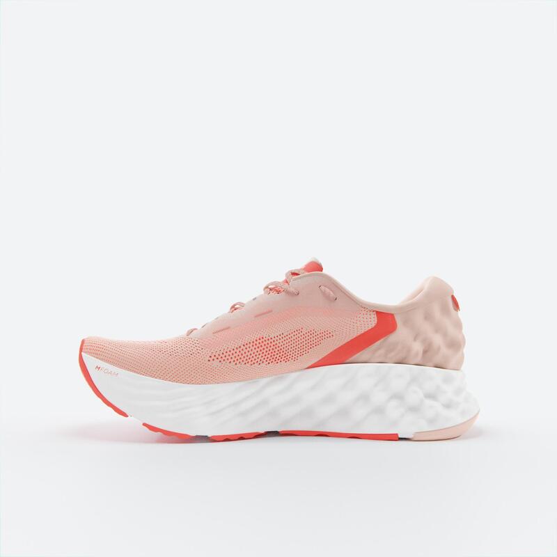 Hardloopschoenen voor dames KS900 2 wit/koraalrood