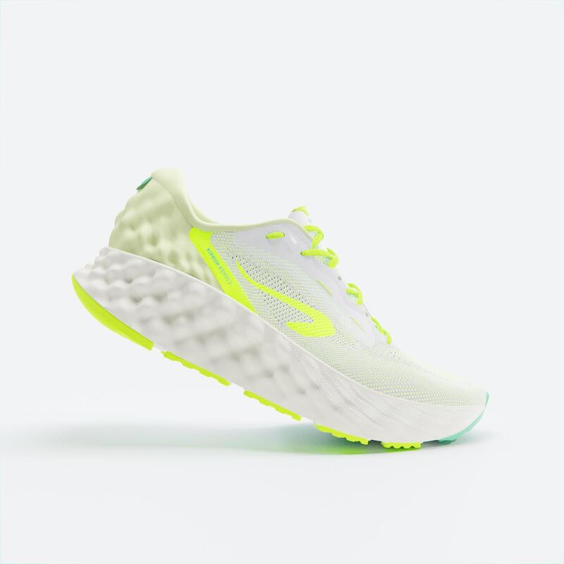 CHAUSSURE DE RUNNING HOMME KIPRUN KS900 2 JAUNE VERT