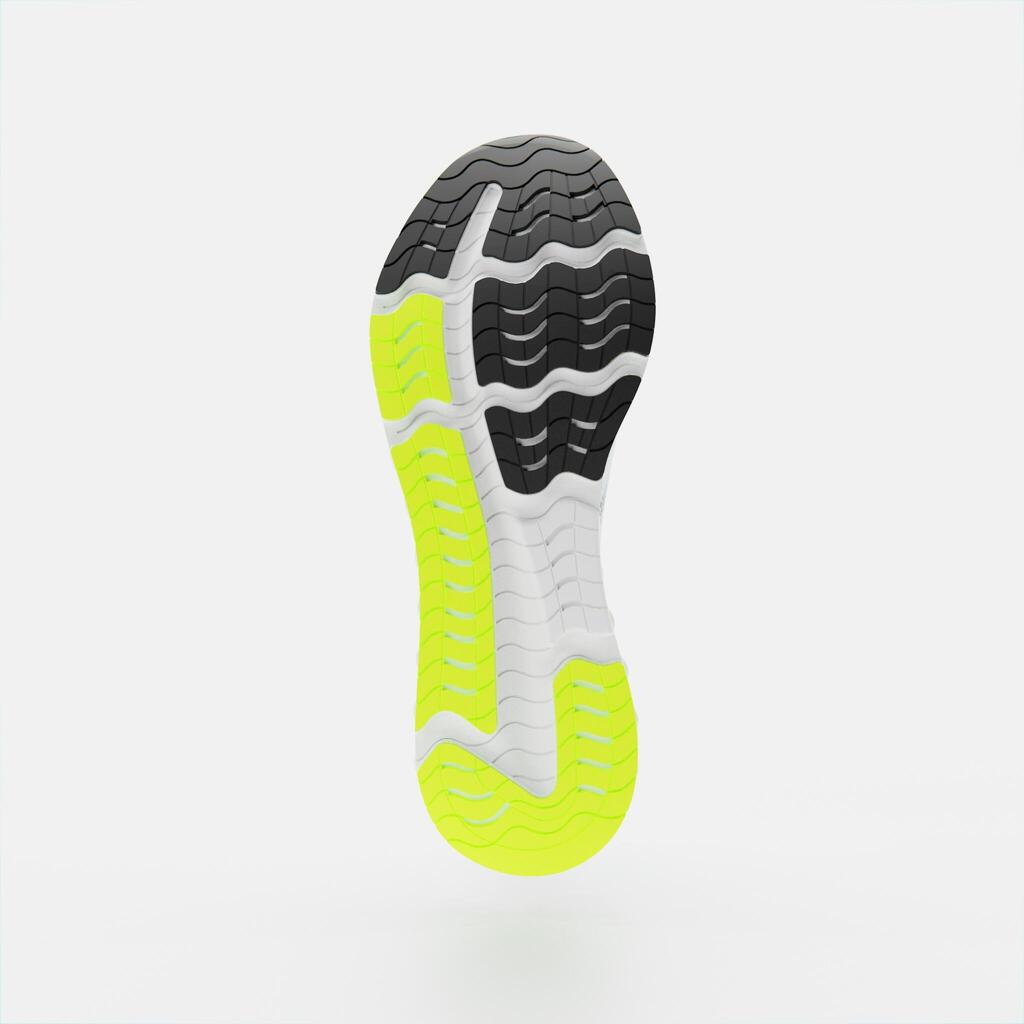 Pánska bežecká obuv Kiprun KS900 Light sivo-žltá