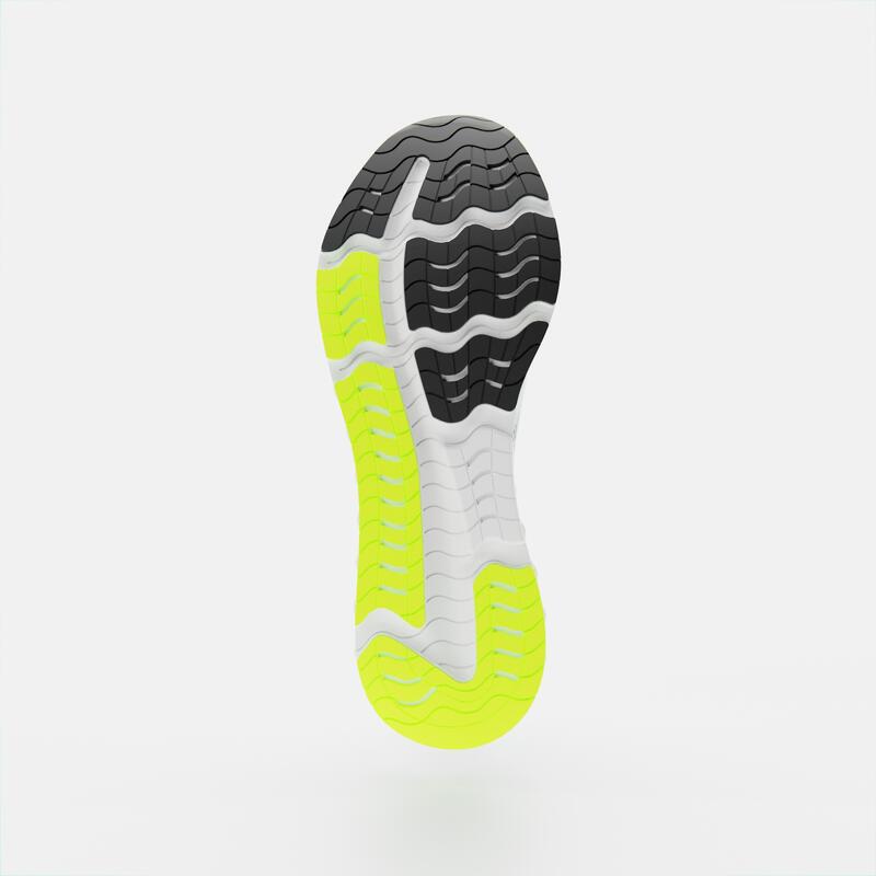 Erkek Koşu Ayakkabısı - Açık Gri/Sarı - Kiprun KS900