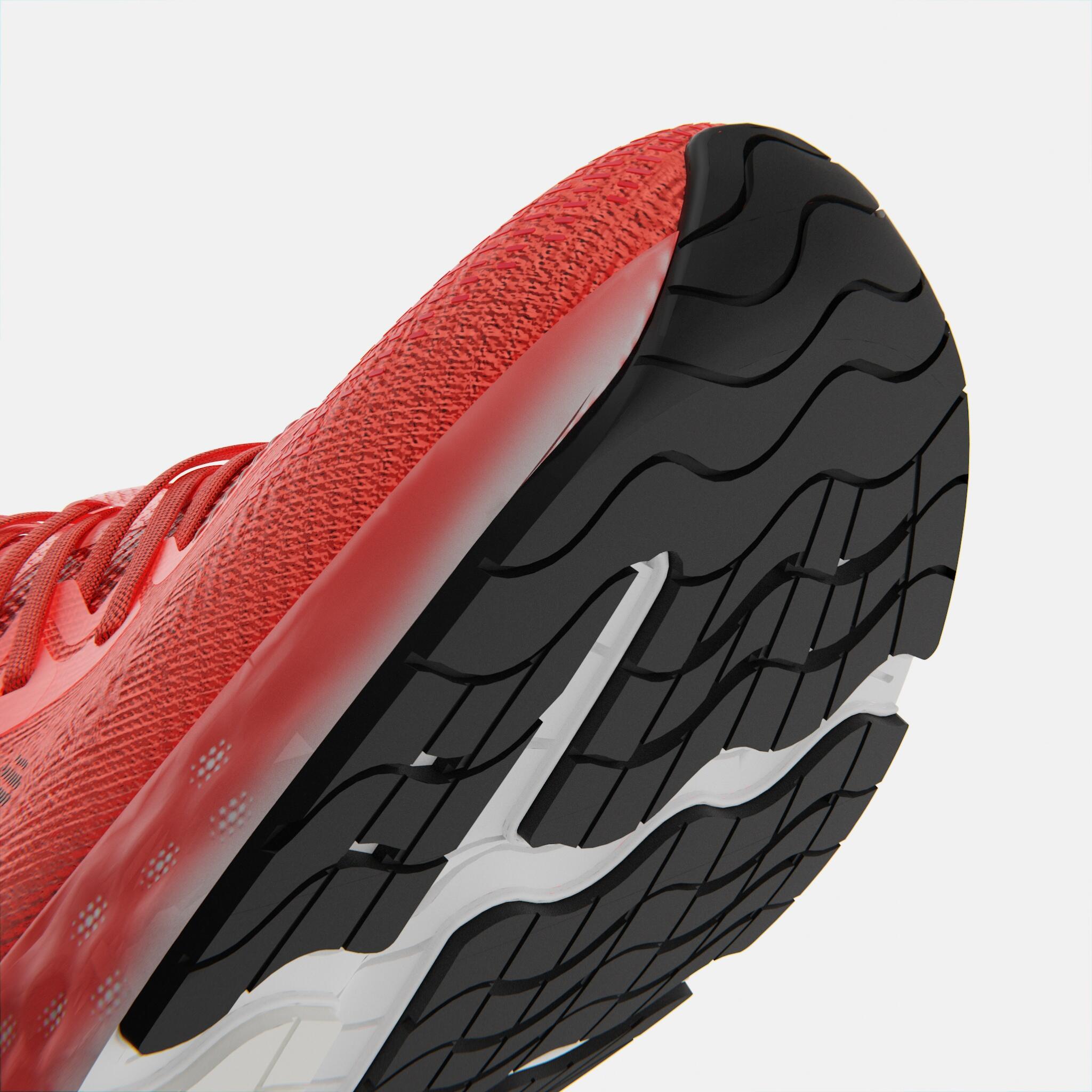 Zapatillas running Mujer - KIPRUN KS900 Light rojo coral 4/8
