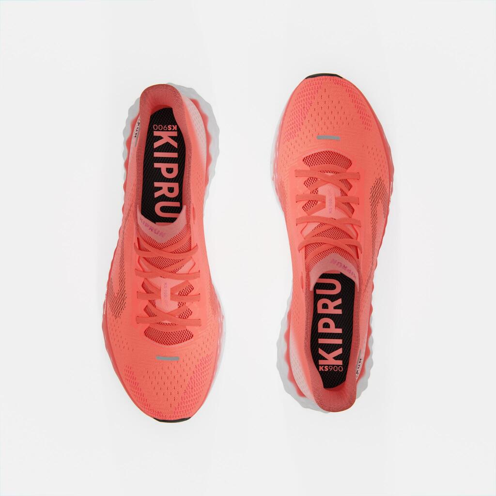 Patike za trčanje Kiprun KS900 Light ženske - roze/žute