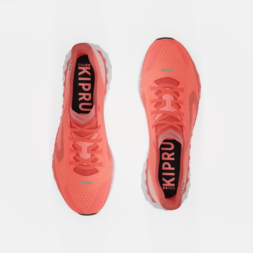 ZAPATILLAS RUNNING MUJER KIPRUN KS900 LIGHT ROJO CORAL